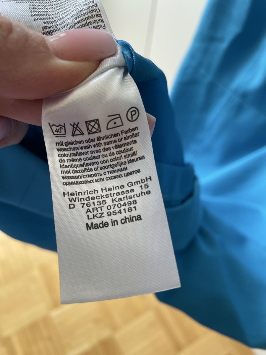 Kleider: Robe 40 bleu Patrizia Dini – Gebraucht aus Montagny-la-Ville von Sissi-Sissi 5