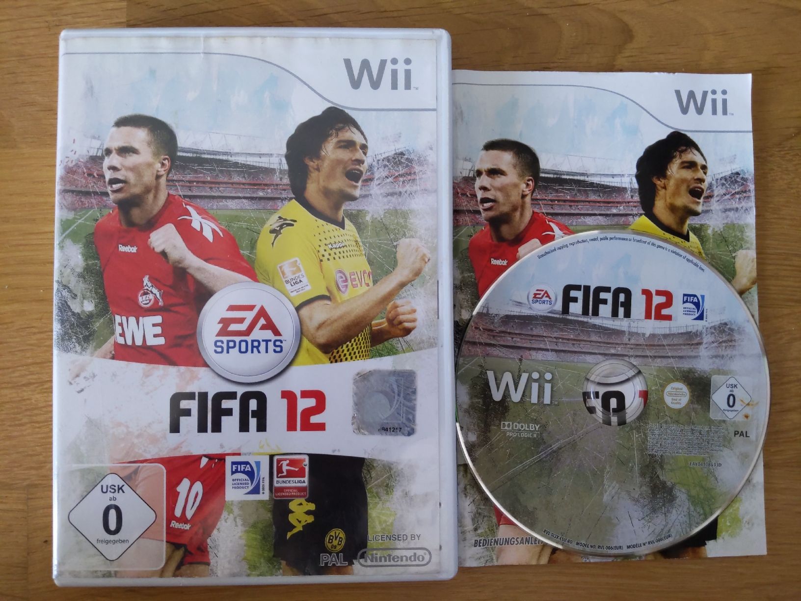 Nintendo Spiele: Wii Spiel FIFA 12 EA Sports – Gebraucht aus Unterseen von ain_h852