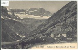 Cabane de Barberine et les Rosses - animee