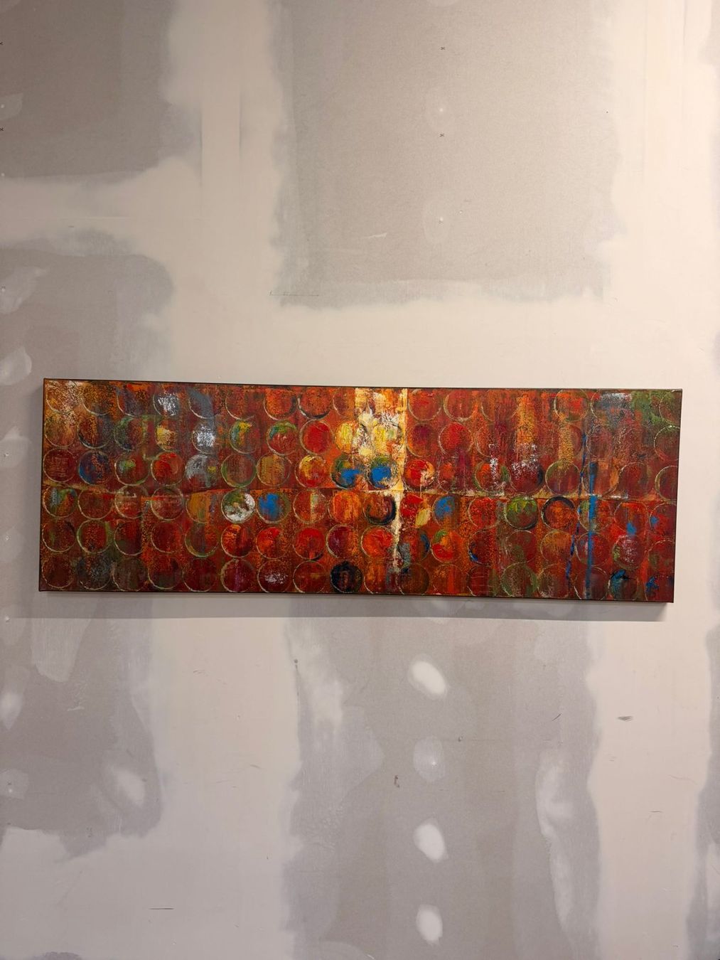 Poster & Bilder: Grosses dekoratives Wandbild abstrakte Malerei Kunst – Gebraucht aus Rickenbach ZH von Der-Insider