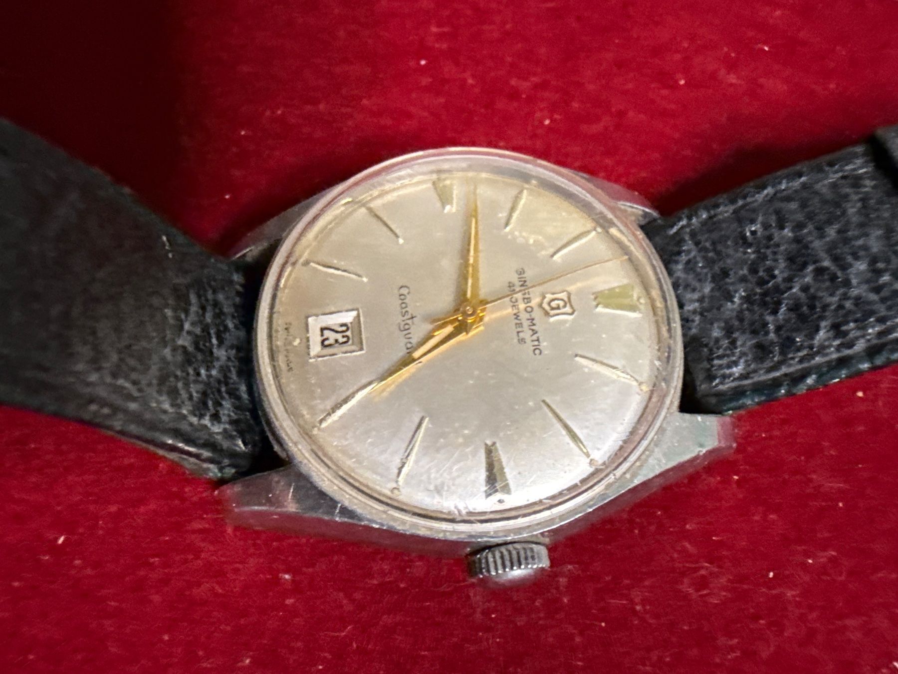 Ginsbo Watch Co Montres: Ginsbo Matic Vintage 33.5 mm – Défectueux à Pfeffingen par Allhandelklgwatches 1
