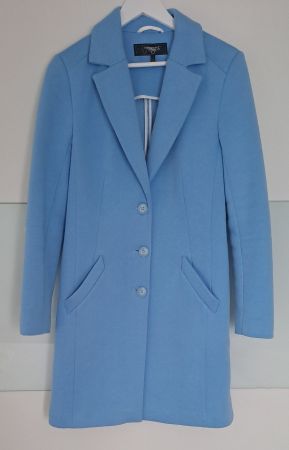 Blauer Damenmantel Gr. 36