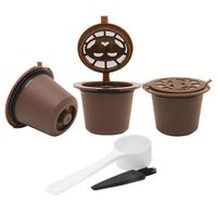 3x wiederbefüllbare / wiederverwendbare Nespresso Kapseln