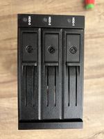 ICY BOX IB-563SSK Wechselrahmen für 3 SATA HDD / Hot Swap