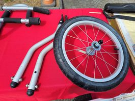 Croozer Joggerrad und Zubehör 
