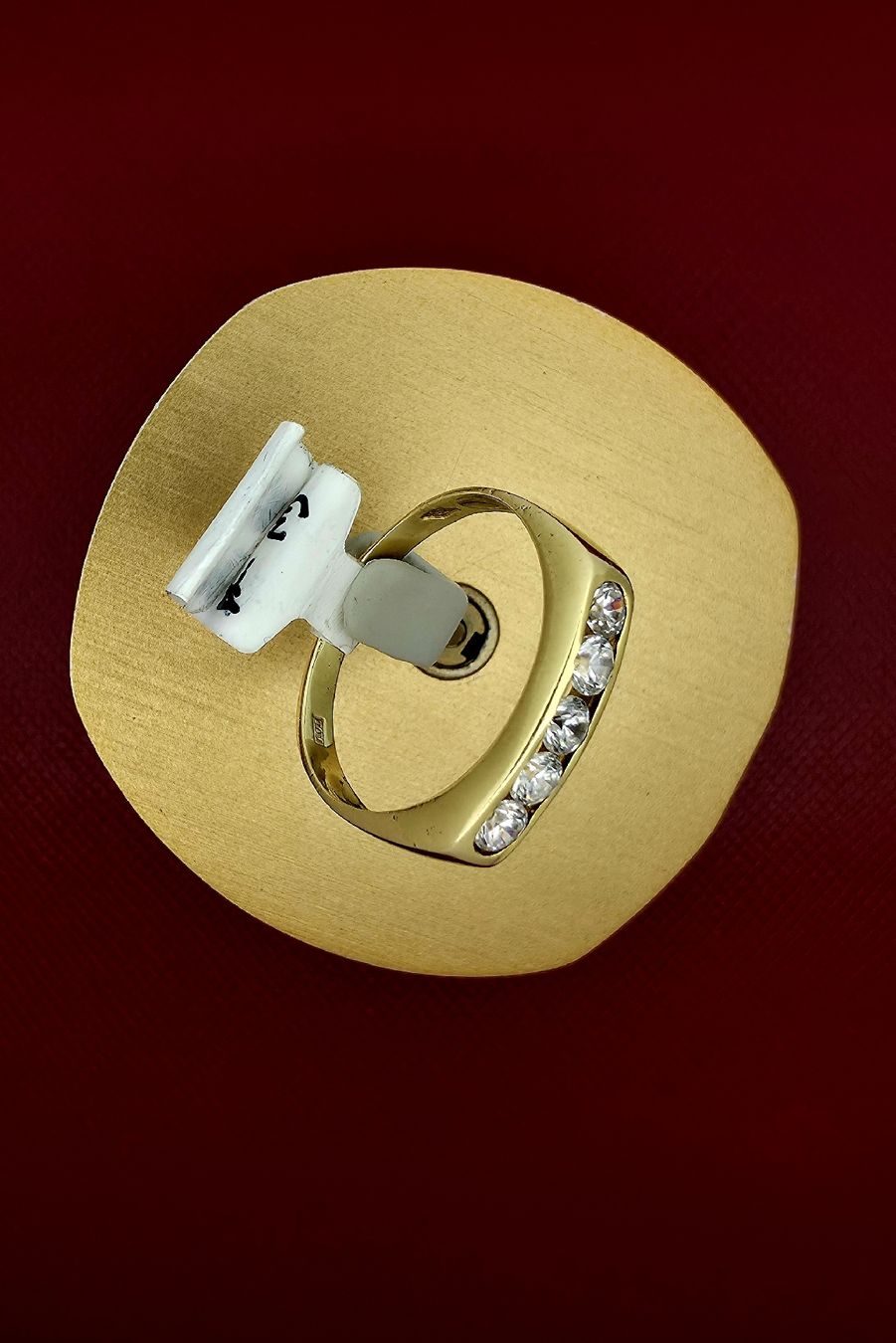 Ringe: 18 k Goldring mit Kanalfassung – Gebraucht aus Zürich von Juwelier_Stauffacher 2