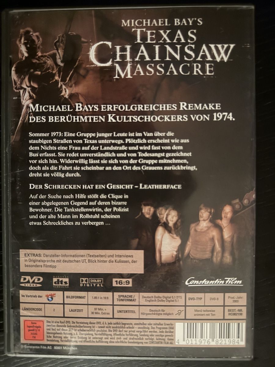 Alle DVDs: Texas Chainsaw Massacre DVD Michael Bay Neu – Gebraucht aus Lausen von EisAmStiel94 1