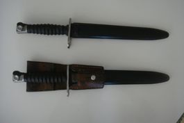 2 Bajonette der Schweizer Armee