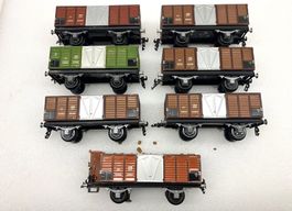Buco 8660/8661 Spur 0 3L AC~ 7 beladene Güterwagen SBB