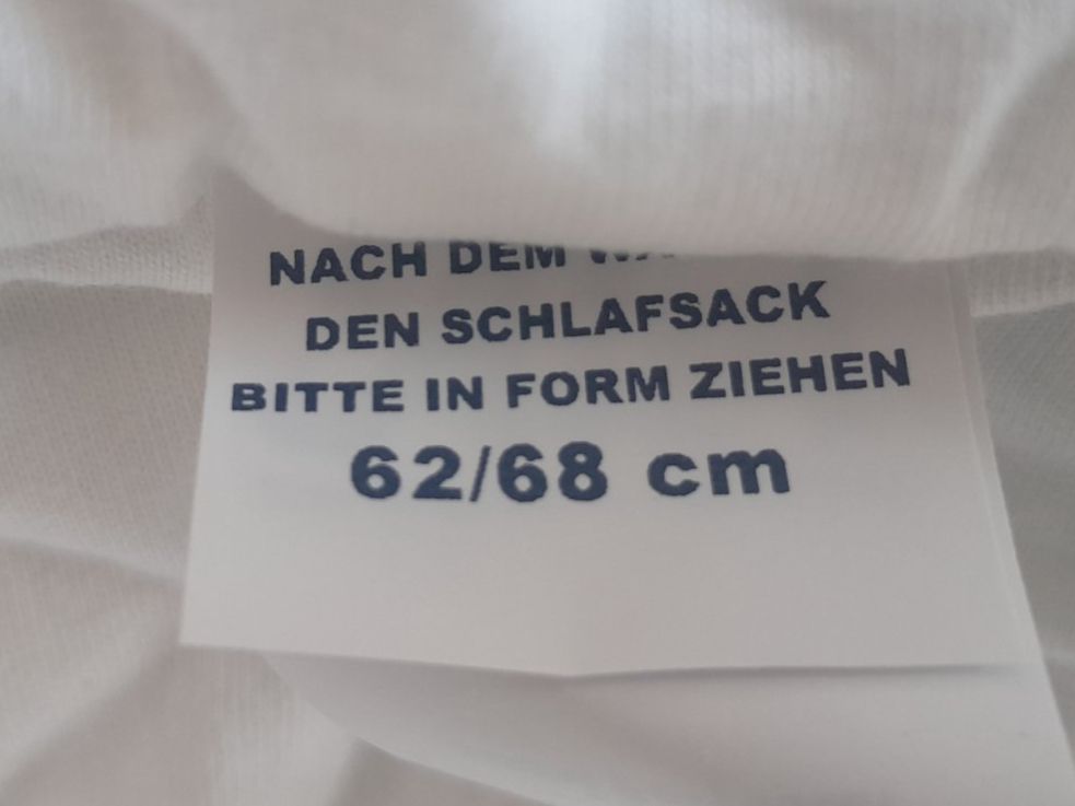 Pigiama & Simili: Babyschlafsack zweiteilig Gr. 62/68 – Usato da Rapperswil SG venduto da BombinaVariegata 3