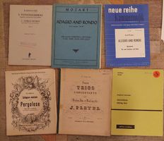 10 Notenhefte mit leichterer Kammermusik 