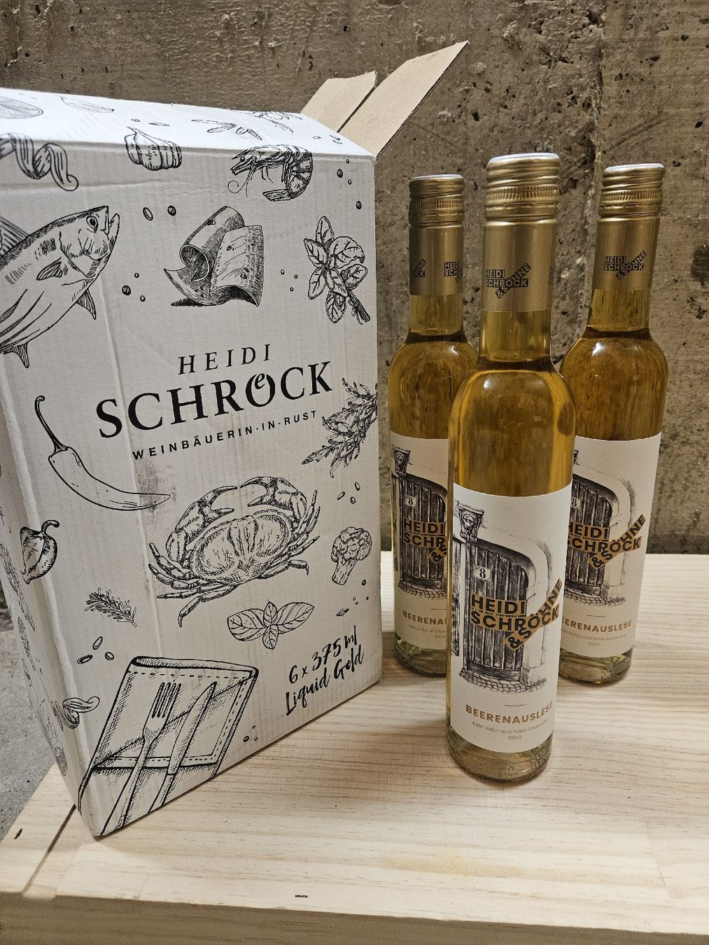 Vino: Heidi Schröck Beerenauslese Süsswein  – Nuovo e nell'imballaggio originale da Zofingen venduto da WouterSamwel