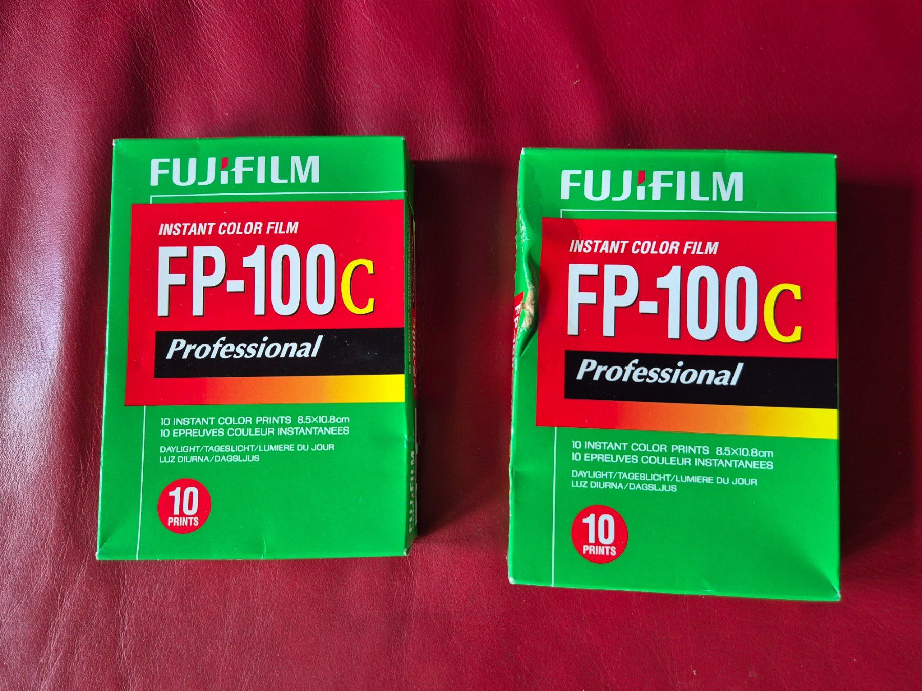 Fujifilm Pellicole: 2 Polaroid Filme Fuji FP-100C – Nuovo (secondo la descrizione) da Bubikon venduto da Manarola 1