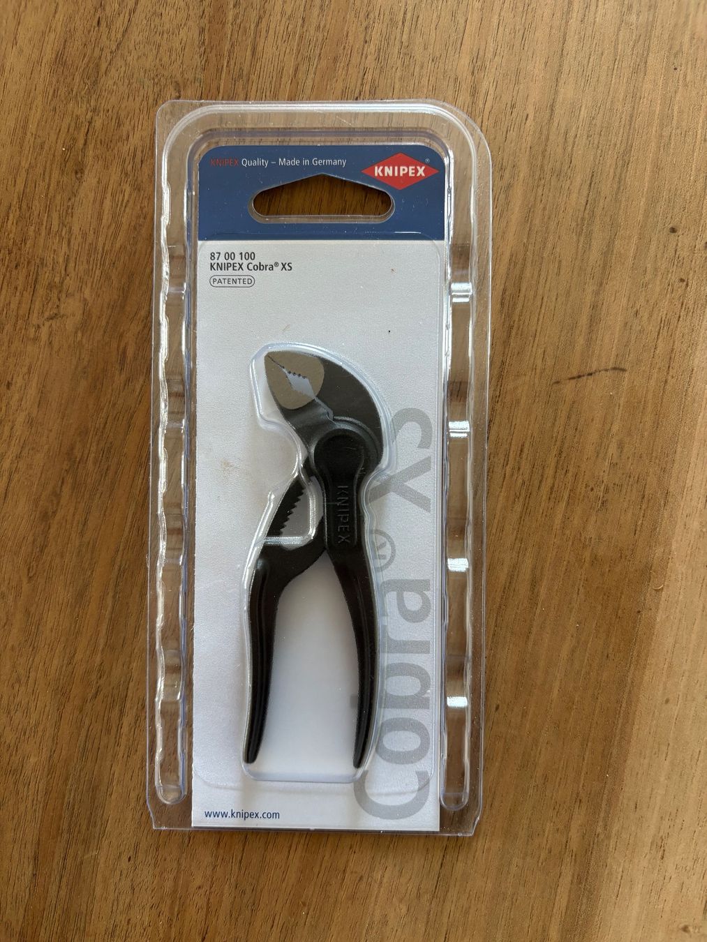 Knipex Tutti gli attrezzi: Knipex Cobra XS – Nuovo e nell'imballaggio originale da Winterthur venduto da domenico_84