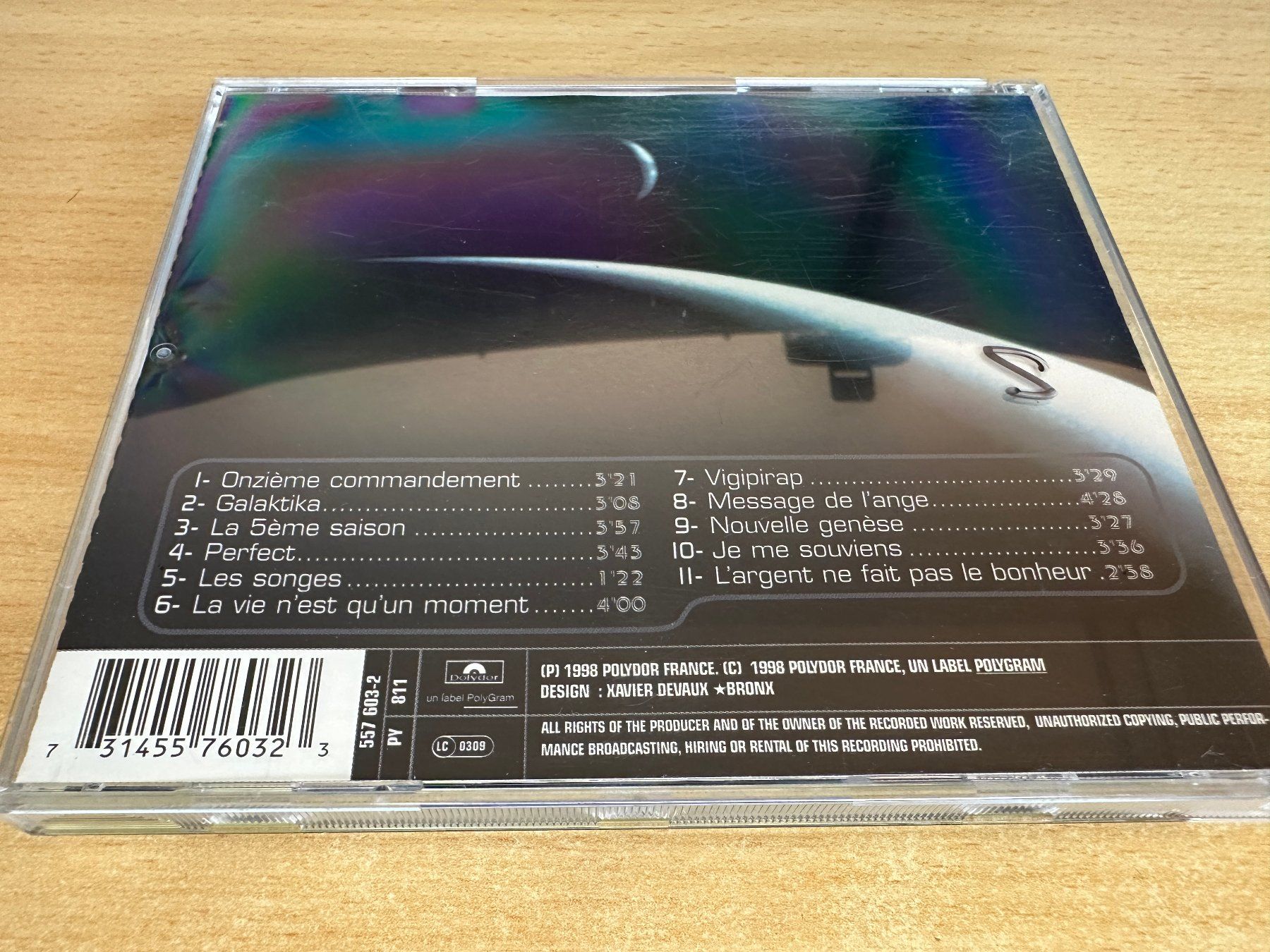 CD: MC Solaar – MC Solaar – Usato da Rikon im Tösstal venduto da Alpenmutz 1