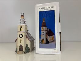 Porzellan Licht-Kirche