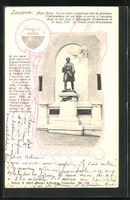 AK Lausanne, Denkmal von Major Davel