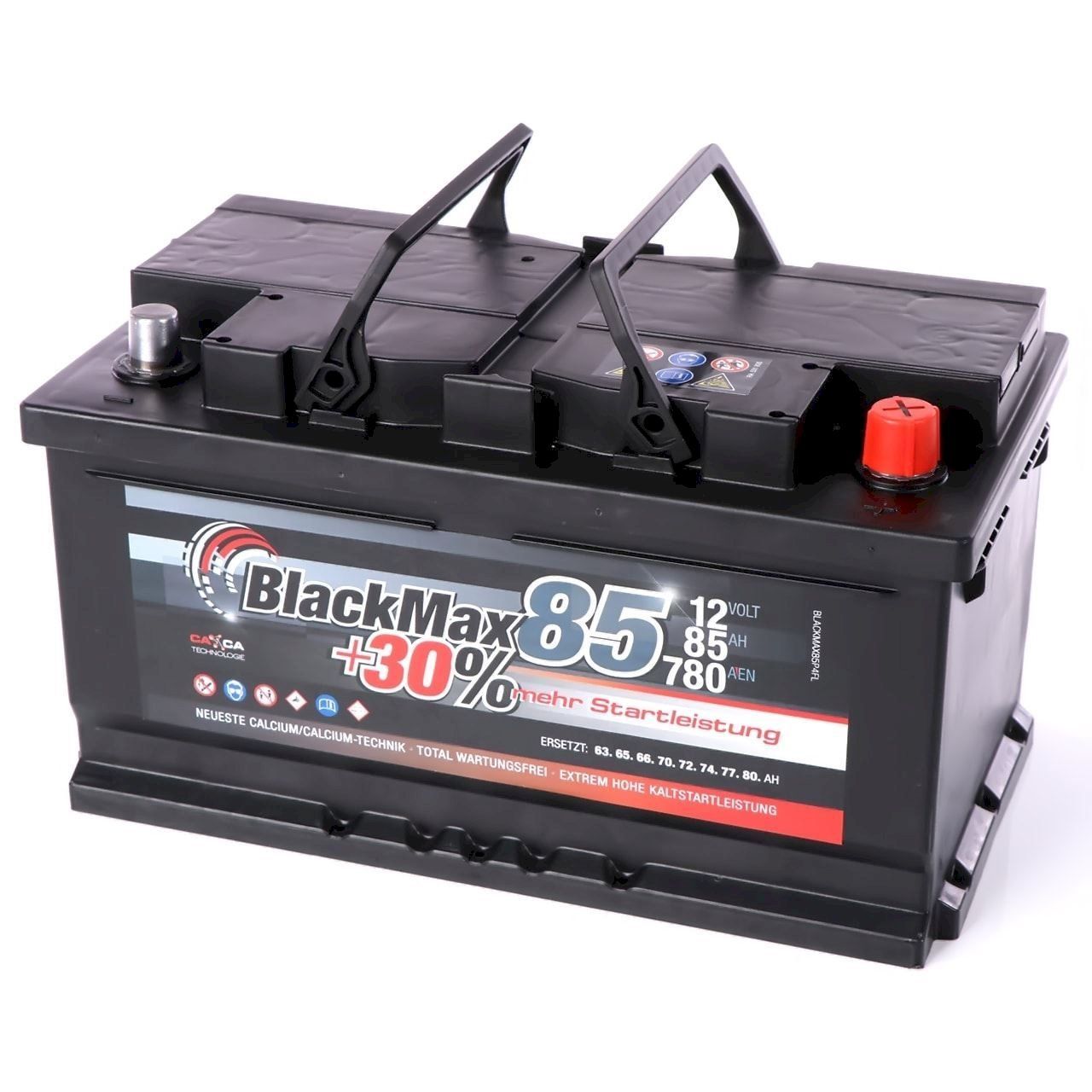 Batterien: BlackMax 12V 85Ah Autobatterie – Neu und originalverpackt aus Bottighofen von zaap 1