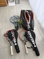 Tennis Schläger und Tasche HEAD Konvolut guter Zustand