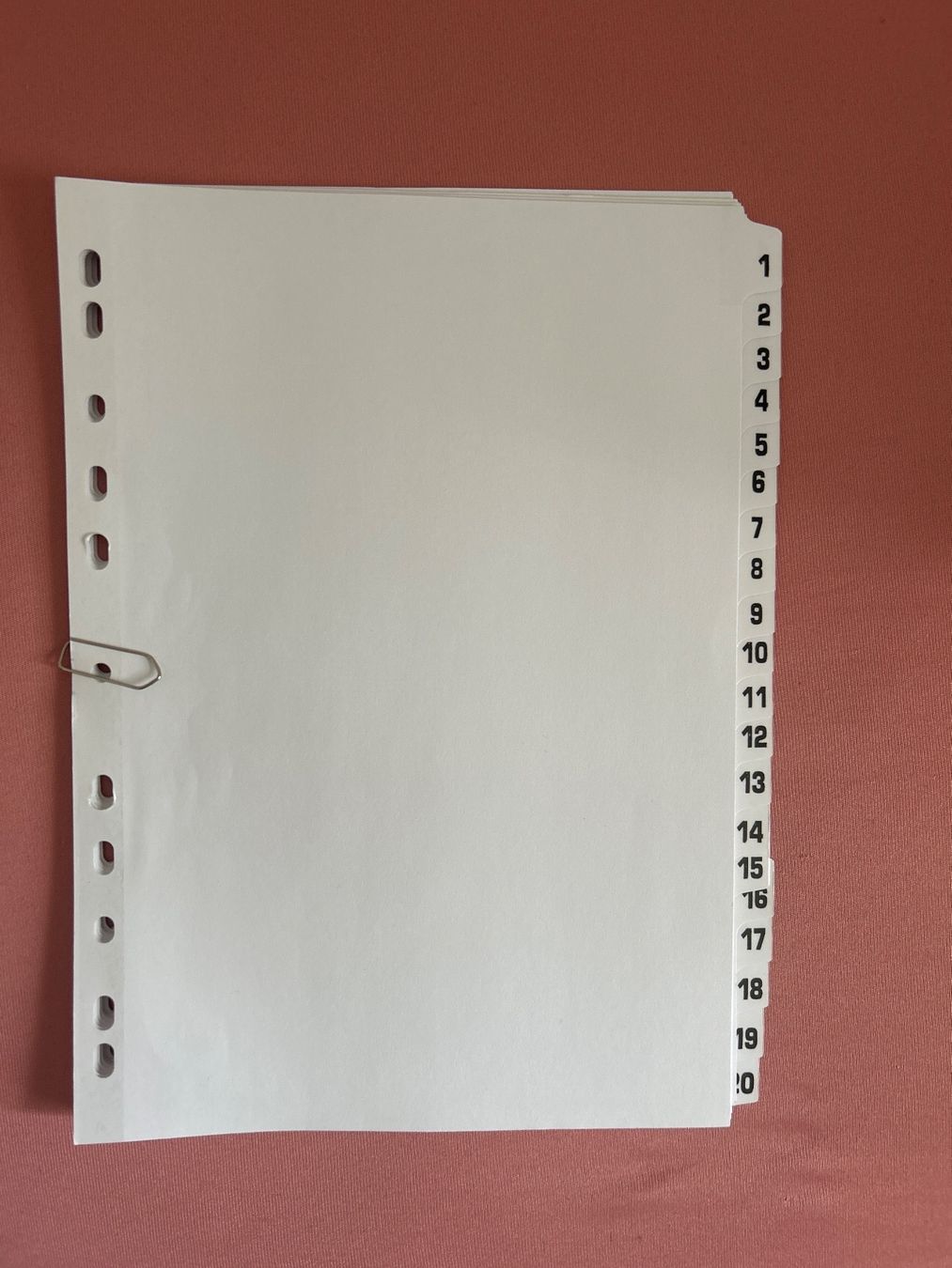 Papier: Register – D'occasion à Urdorf par 2msa2