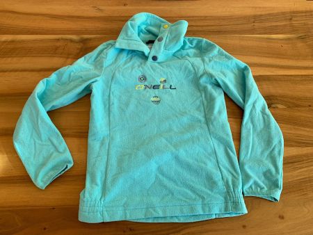 O'Neill Fleece-Pulli, Gr. 152, Top Zustand, Türkis, Mädchen