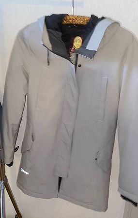 Sherpa Daunen Jacke Kurzmantel Gr. XS