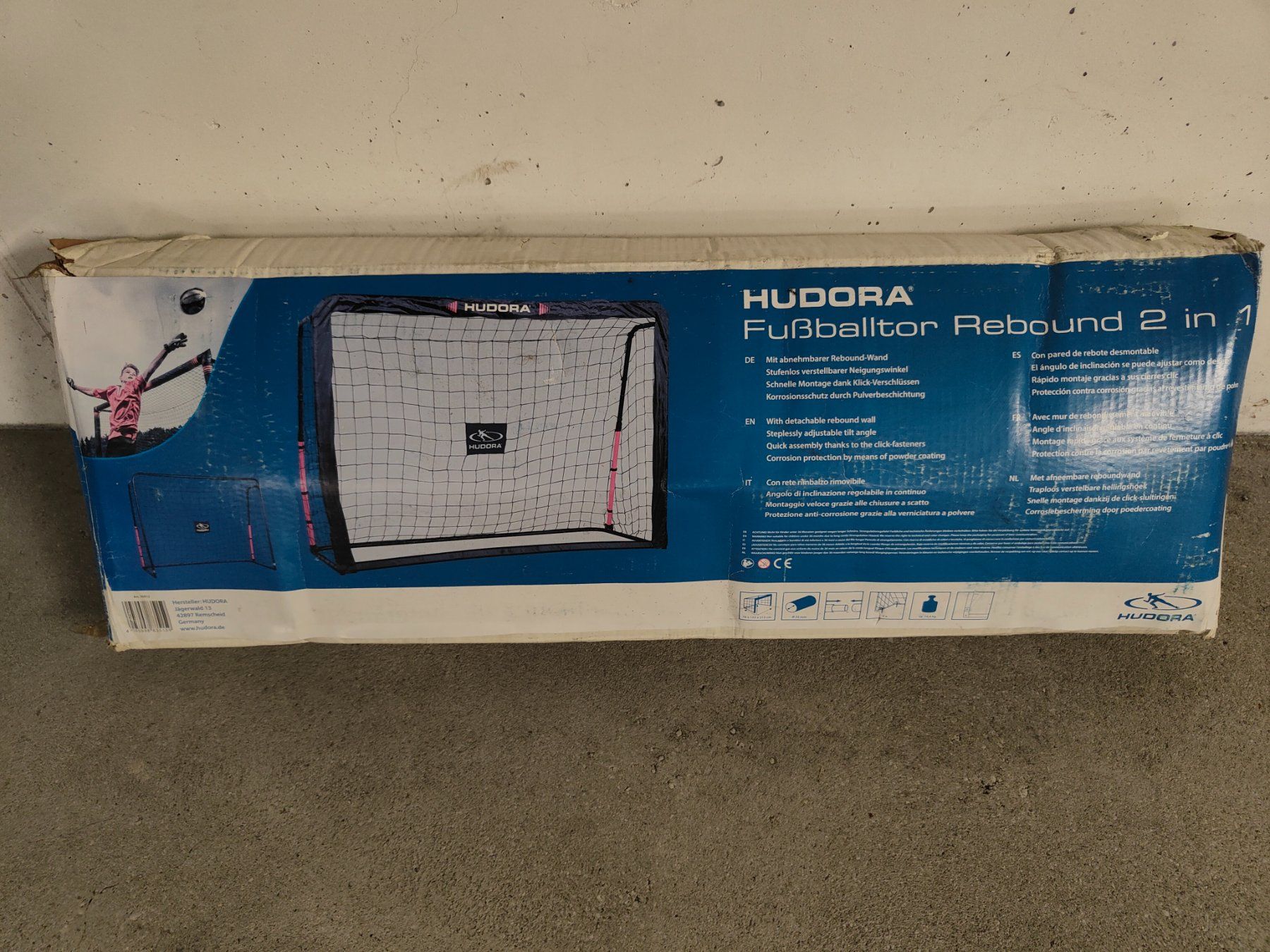 Buts de football & hockey: Fussballtor Hudora – Neuf avec emballage d'origine à Merenschwand par skynyrd71