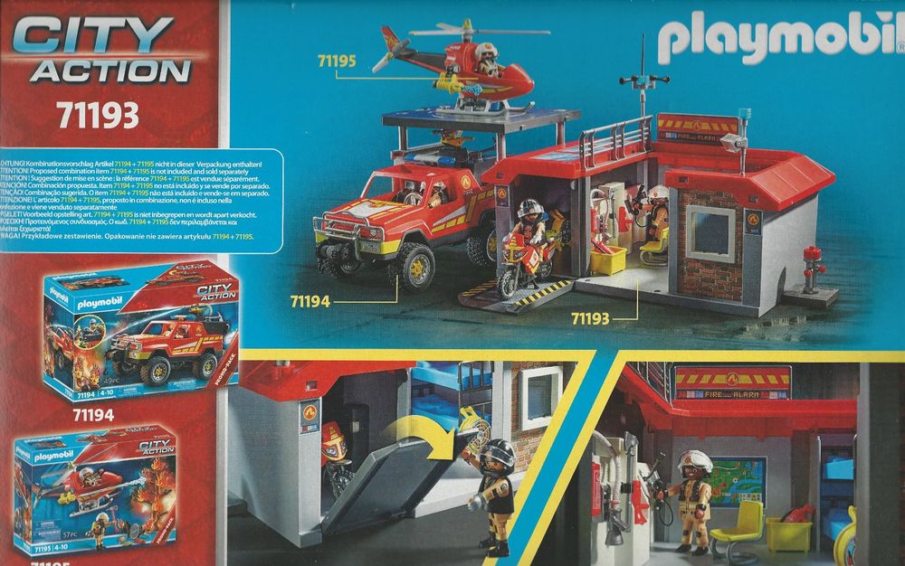 Playmobil City Action Stazione Pompieri Playmobil PLAYMOBIL City