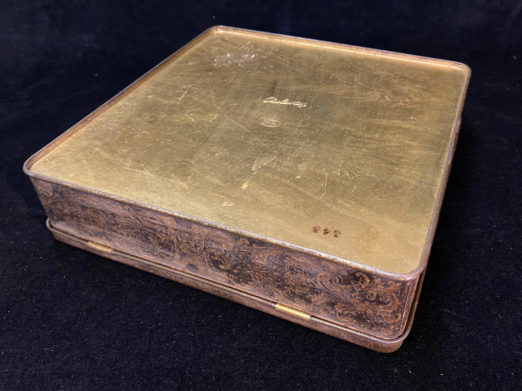 Barattoli: Vintage Blechdose "Oulevay SA", Made in Belgium – Usato da Schaffhausen venduto da VintageCity 6