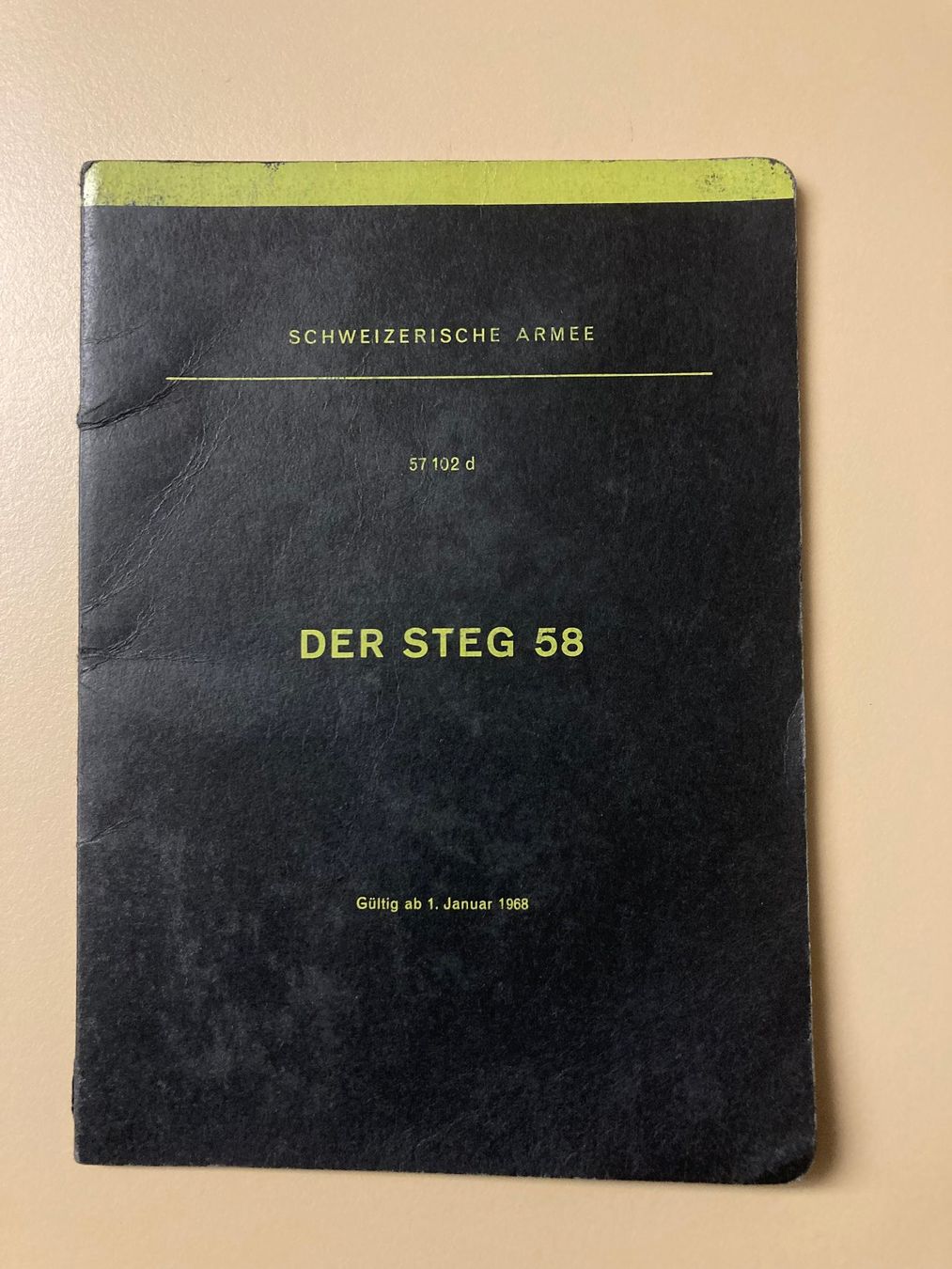 Bücher: Reglement: Der Steg 58 - Schweizer Armee – Gebraucht aus Brütten von Hst1 2