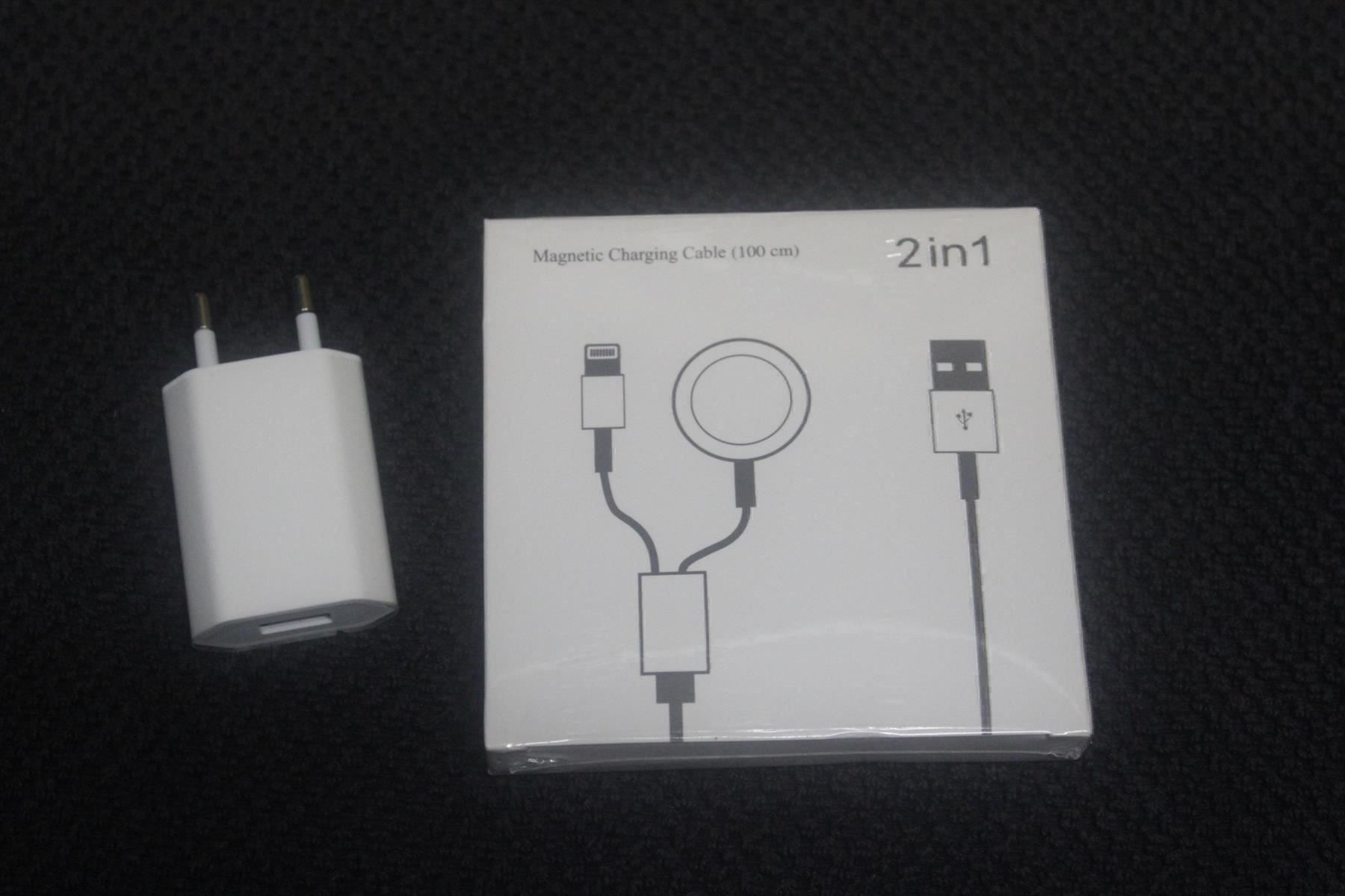 Smartwatch: 2in1 Duo Magnet ladekabel apple watch +S – Nuovo (secondo la descrizione) da Kirchdorf AG venduto da Apost008