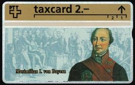 Taxcard 326L_79499  Maximilian I. von Bayern 3.Aufl. ungebr.