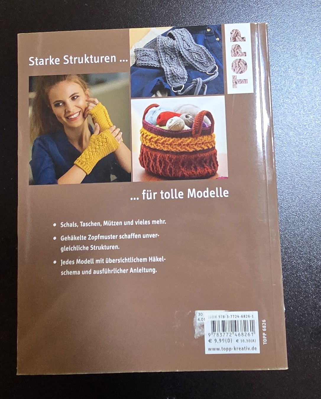Libri: Buch Zopfmuster häkeln Modelle Muster Techniken – Usato da Domat/Ems venduto da rof_j2rm 1