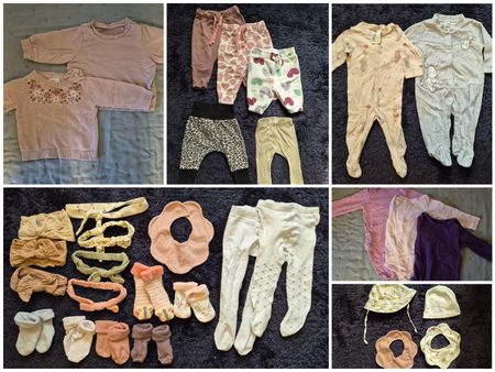 Kleiderpaket Gr. 62/68 Mädchen