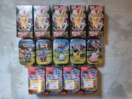 Pokemon Mega Dream Ex Display, Ascend Heroes Tin Box.......