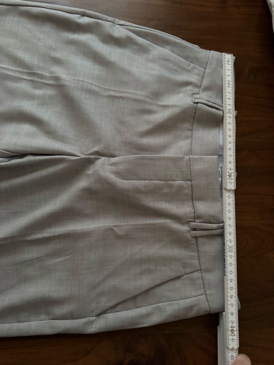 Mango Pantaloni: Mango Hose, hellgrau, Gr. 38 – Nuovo (secondo la descrizione) da Zürich venduto da yas_7vdk 1