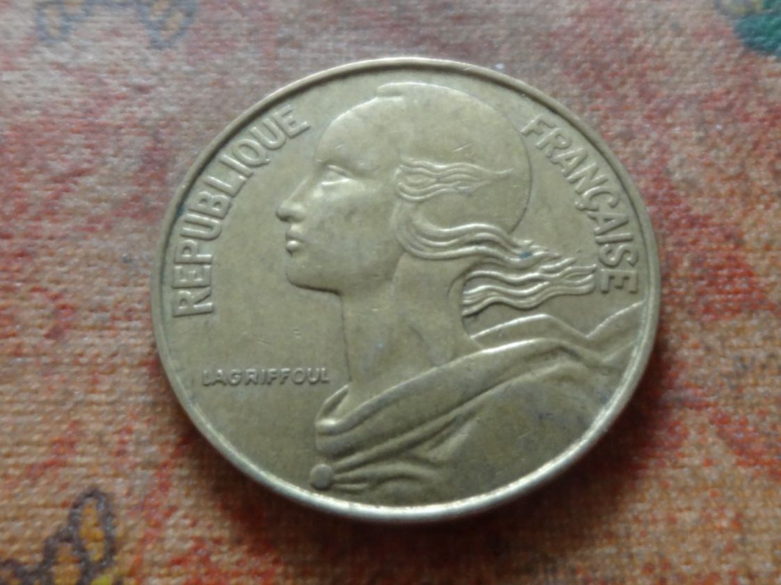 Alle Münzen: FRANCE  20 Centimes  1964  (P) – Gebraucht aus Romanel-sur-Lausanne von Swift13 1