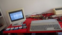 Atari Falcon 030: PC mit Harddisk, Zubehör+Software läuft!