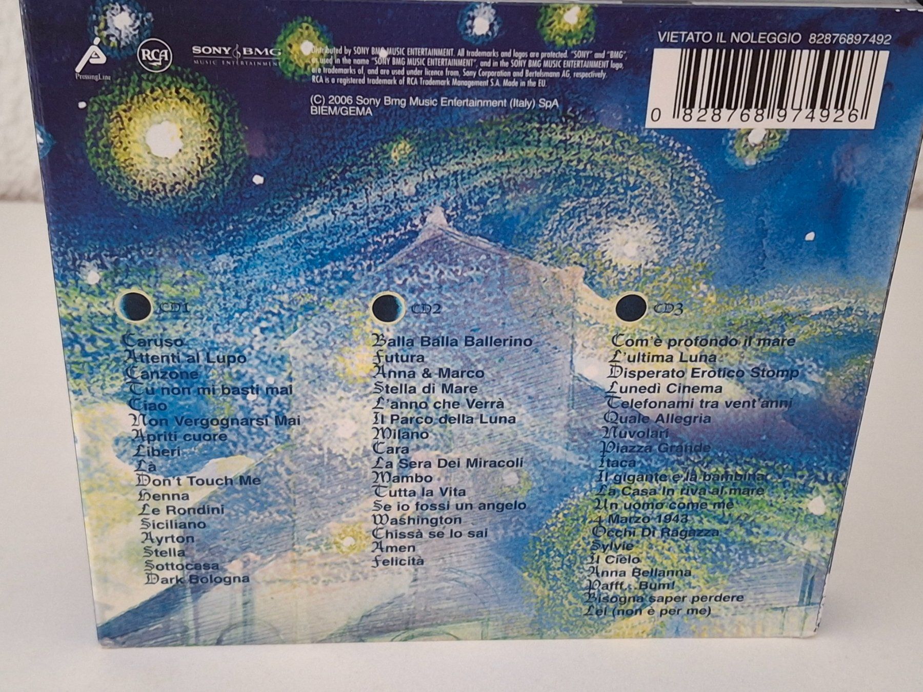 CD: 3 CD Box-Set  Lucio Dalla - "Il Cielo" – Usato da Aarberg venduto da Jackup1 1