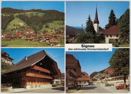 BE 25 Signau im Emmental 4 Bilder 1988 GF