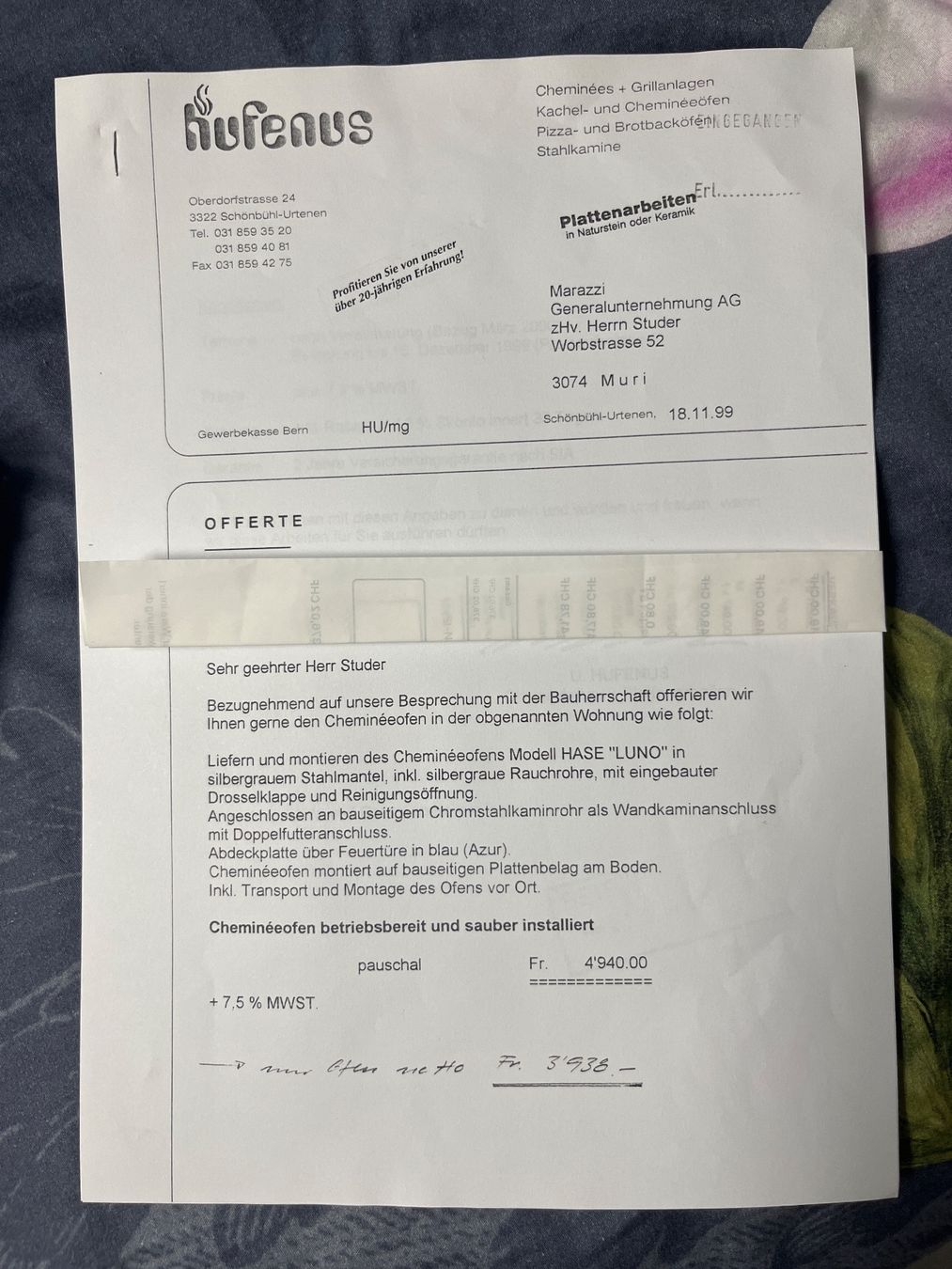 Schwedenöfen: Schwedenofen – Gebraucht aus Oberwangen b. Bern von somace 3