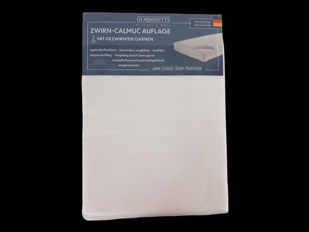 Dormisette Coprimaterasso Molton Premium 100% Cotone Bianco - 90x200 Cm, Adatto A Materassi Fino A 28 Cm
