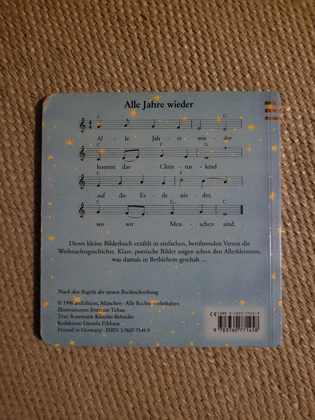 Bücher: Weihnachtsbuch "In Bethlehems Stall" – Gebraucht aus Perlen von Safari_23 1