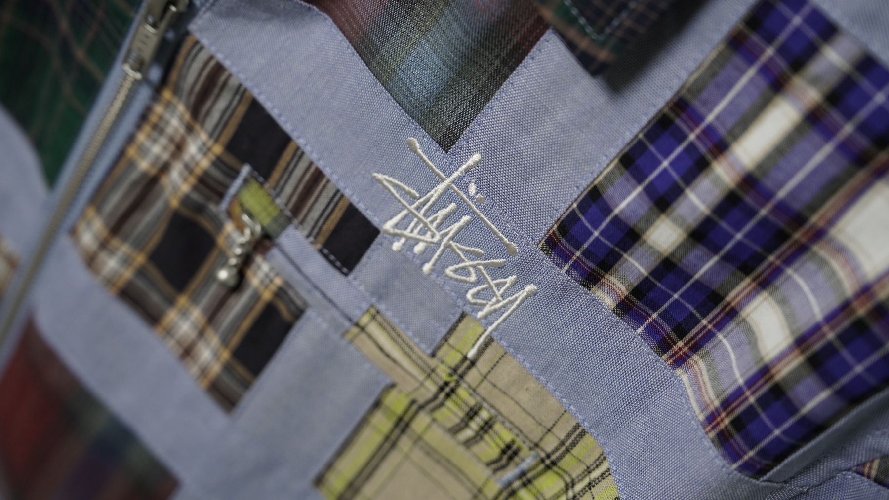 Stüssy Giacche: Stussy Jacke Oversized blau kariert Hemd – Nuovo (secondo la descrizione) da Zürich venduto da julia_vina 3