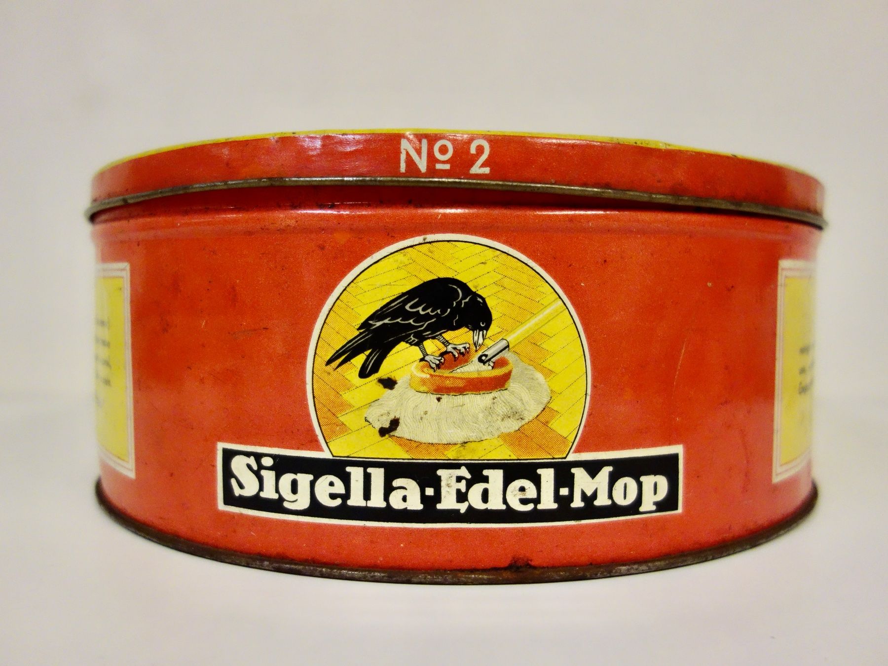 Alle Dekorationen: alte Blechdose Dose Blech SIGELLA EDEL - MOP – Gebraucht aus Kerzers von bottlesandboxes 3