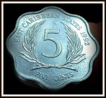 EAST CARIBBEAN STATES 5 CENTS 1992
