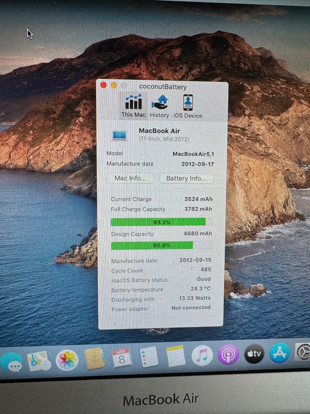 Apple Notebook: MacBook Air 11. inkl. Microsoft Office 2020 – Usato da Adliswil venduto da Busys 2