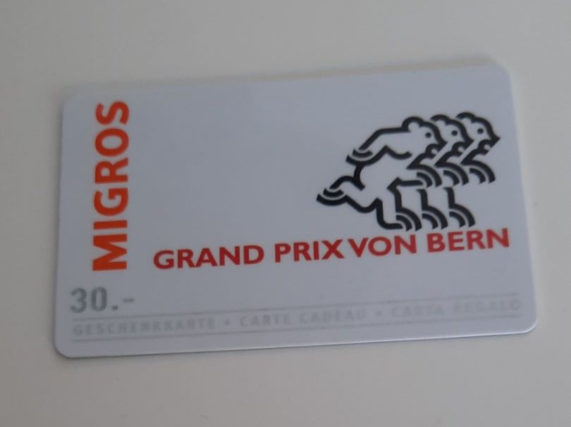 Karten: Migros Geschenkkarte – Gebraucht aus Grenchen von Anatas01