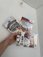3 Nintendo Wii Spiele - Skylanders FIFA 11 We Sing