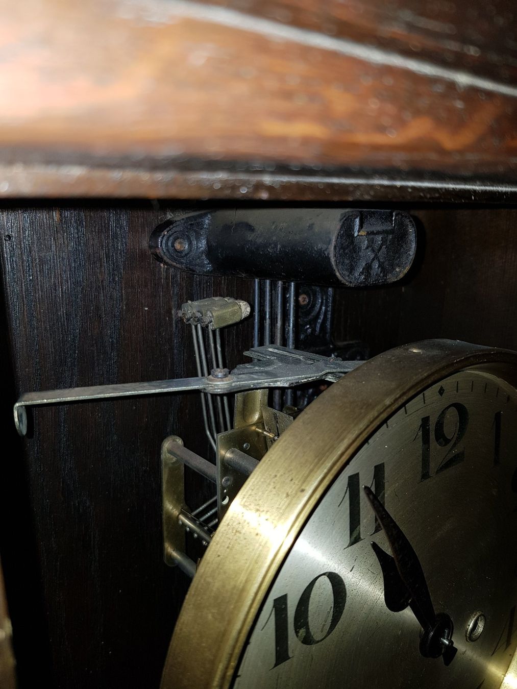 Uhren: Antike Wanduhr, schönes Design – Gebraucht aus Menziken von FranzSteff 5